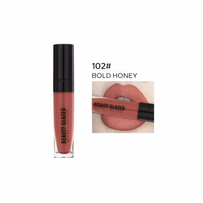 Beauty Glazed Matte Lipstick102 Bold Honey - lipstick in bangladesh