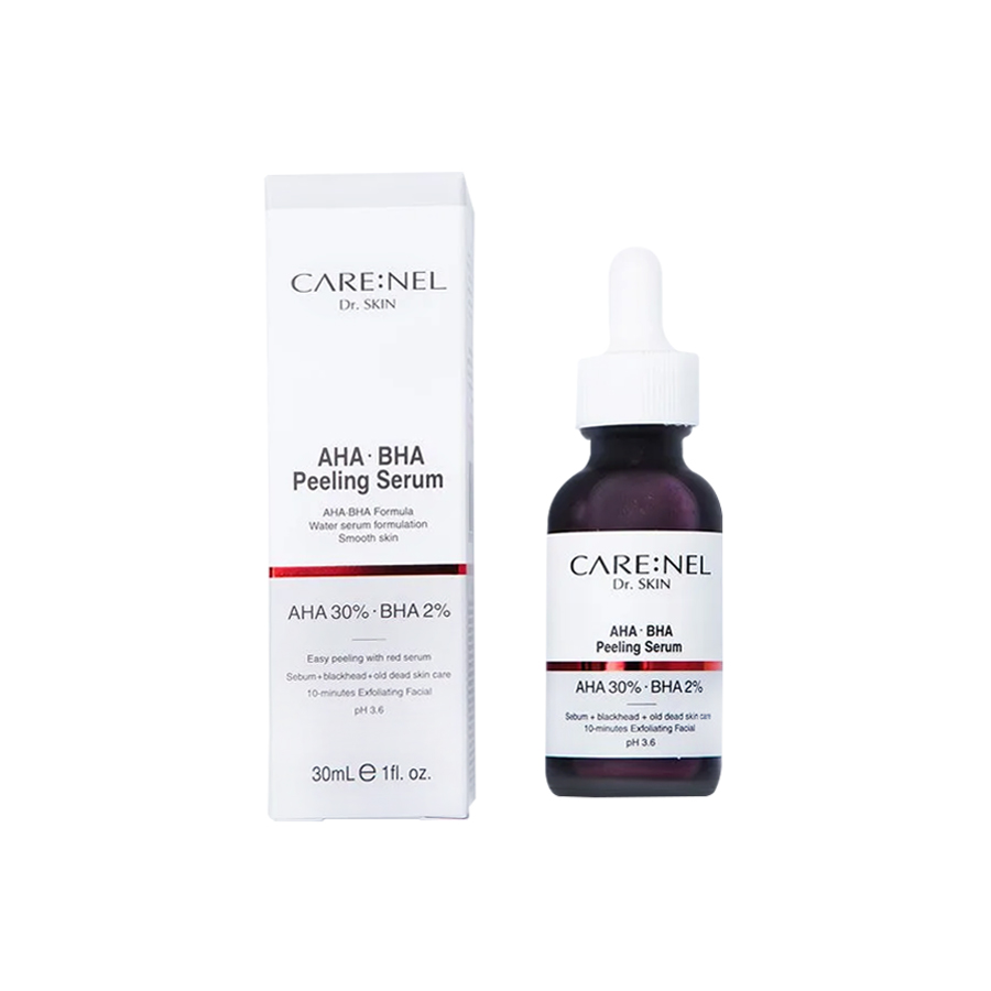 Care:Nel AHA-BHA Peeling Serum 30ml - Carnesia